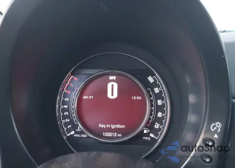 2017 Fiat 500C Pop from USA, damaged, VIN 3C3CFFLR6HT505990